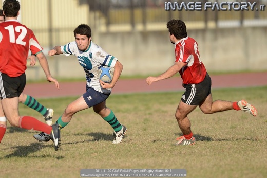 2014-11-02 CUS PoliMi Rugby-ASRugby Milano 1547
